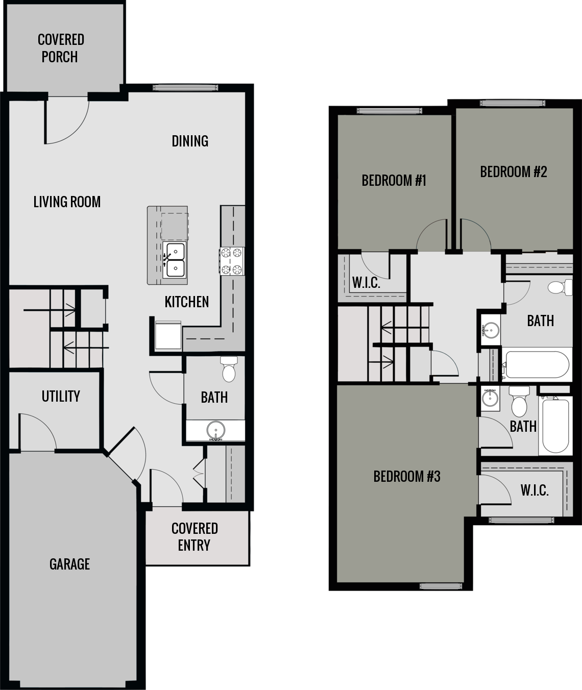 Townhouse Floor Plan 1