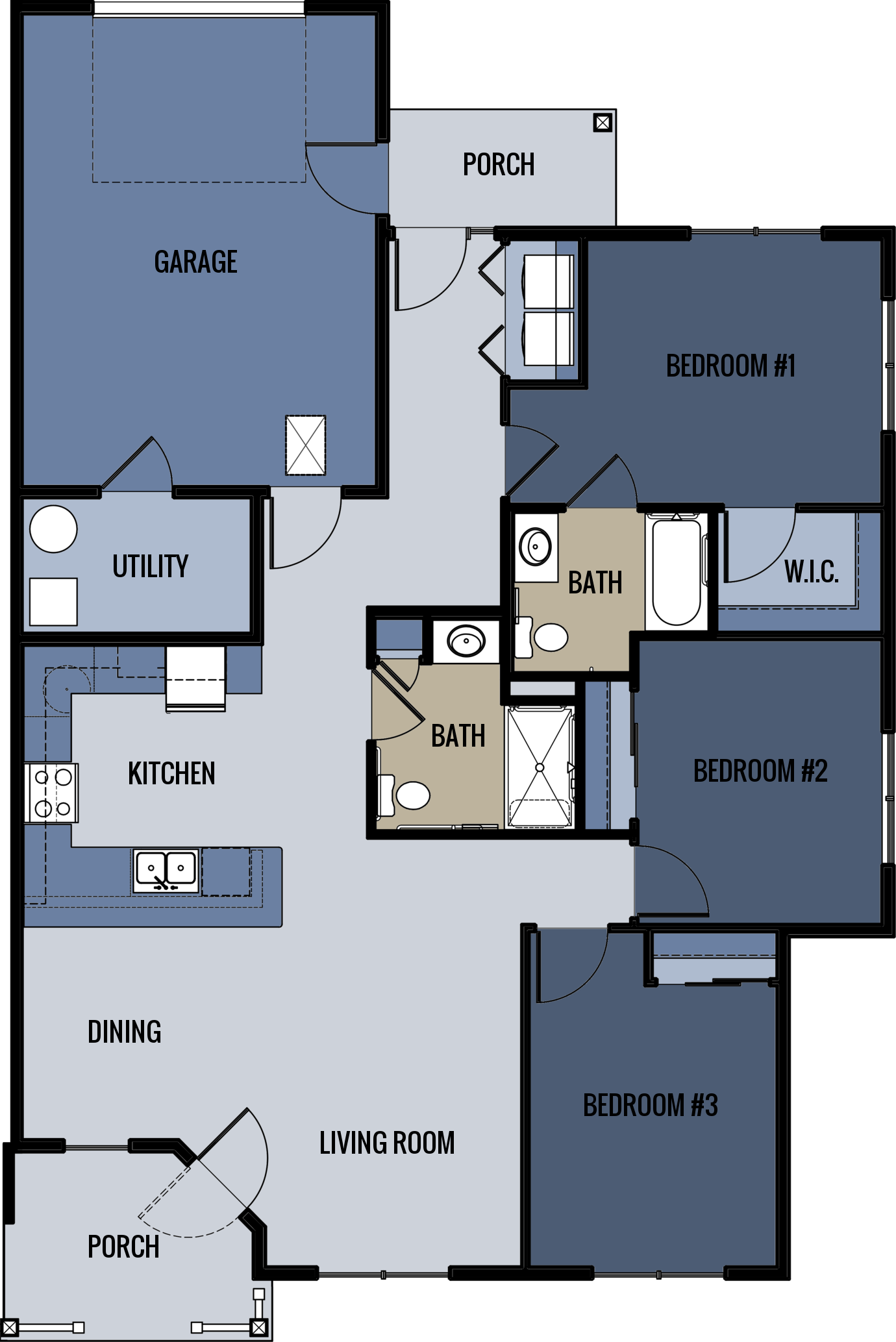 Cottage Floor Plan 1