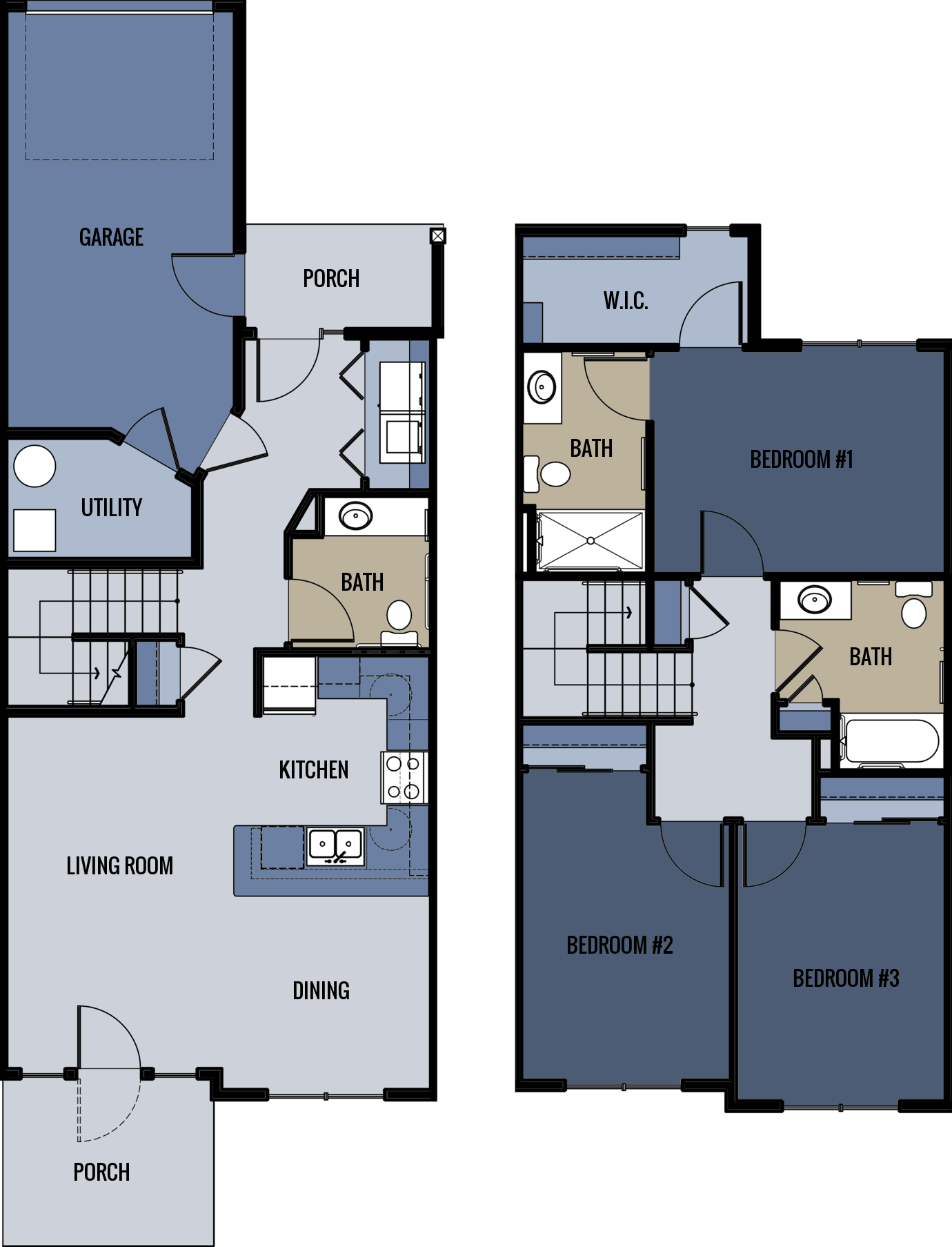 Townhome Floor Plan 2