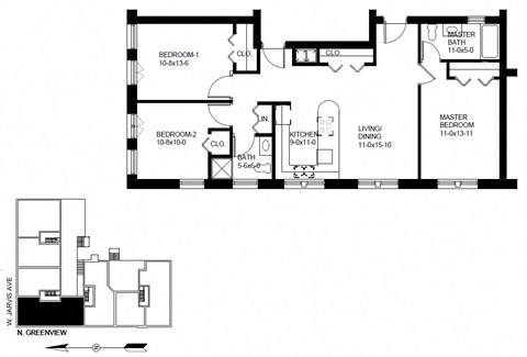 1441-47 Jarvis/7359-63 Greenview 1-3 Beds Apartment for Rent - Photo Gallery 51