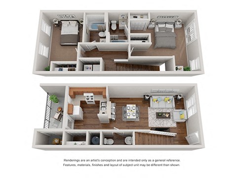 2 Bedroom apartment at Capitol Gateway in Atlanta, Georgia