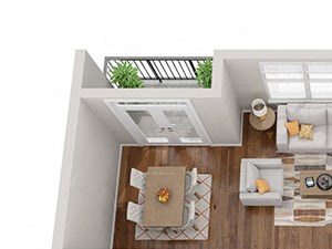 1 Bedroom 1 Bedroom apartment at Capitol Gateway in Atlanta, Georgia