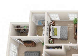 Floor Plan Floor Plan options at Villages at Carver in Atlanta, Georgia