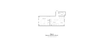 1 Bedroom - Junior - Plan 4
