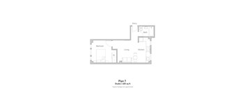 1 Bedroom - Junior - Plan 7