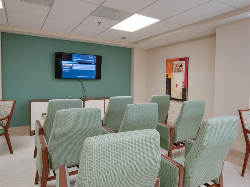 Linden Park Apartments Theatre Room