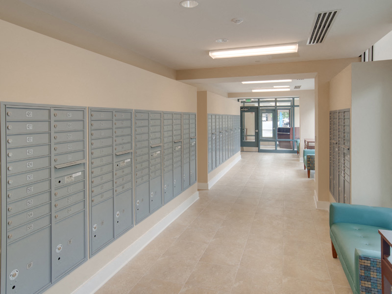 Linden Park Senior Apartments Mail Room