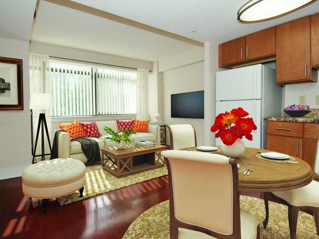 kirchen dining living space