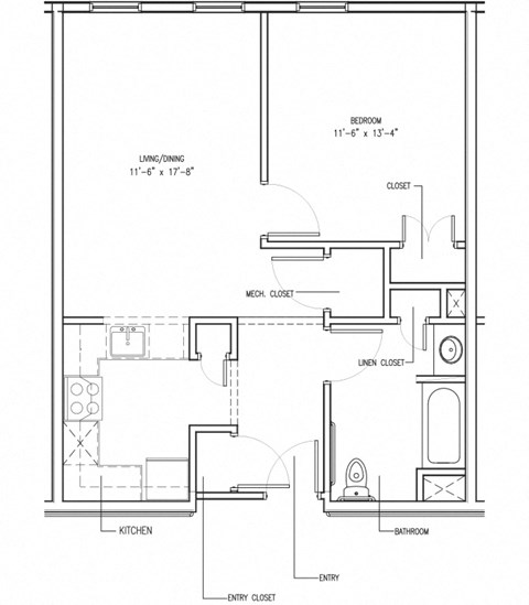 390 Franklin Street 1-2 Beds Apartment, Affordable for Rent - Photo Gallery 14