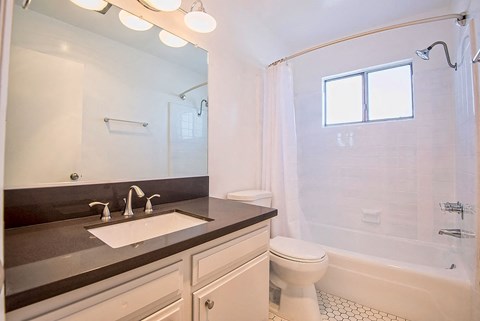 a bathroom with a sink and a toilet