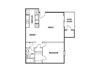 1 Bed 1 Bath 750