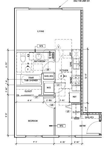 a line drawing of a floor plan of a house