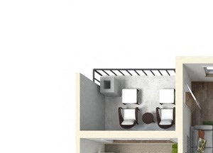 2 Bedroom, 2 Bathroom Floor Plan 2A - 975 square feet 2 Bedroom, 2 Bathroom Floor Plan 2A - 975 square feet