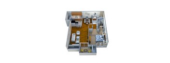 Evergreen Floor Plan at Southern Oaks, Texas