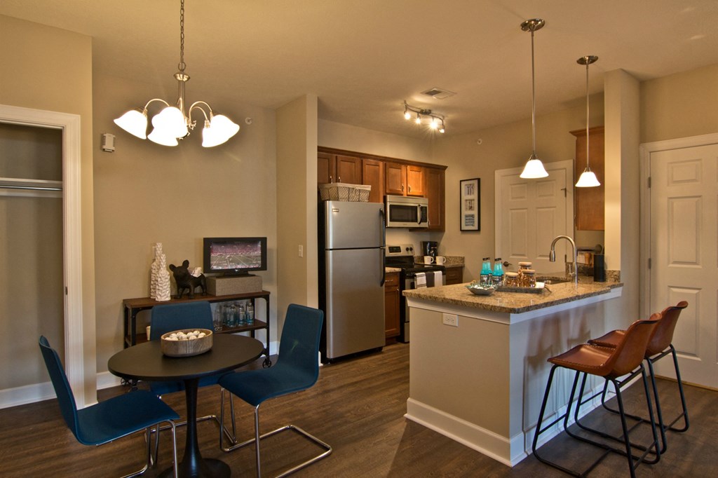 The Ravines at Westar Apartment Interior Kitchen