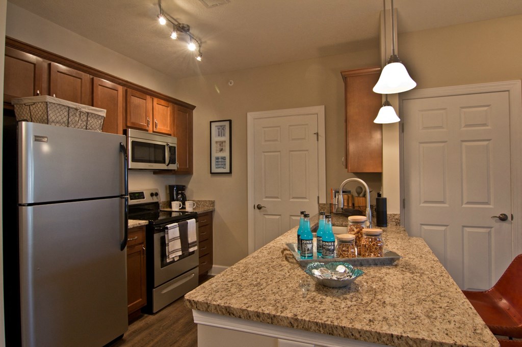 The Ravines at Westar Apartment Interior Kitchen