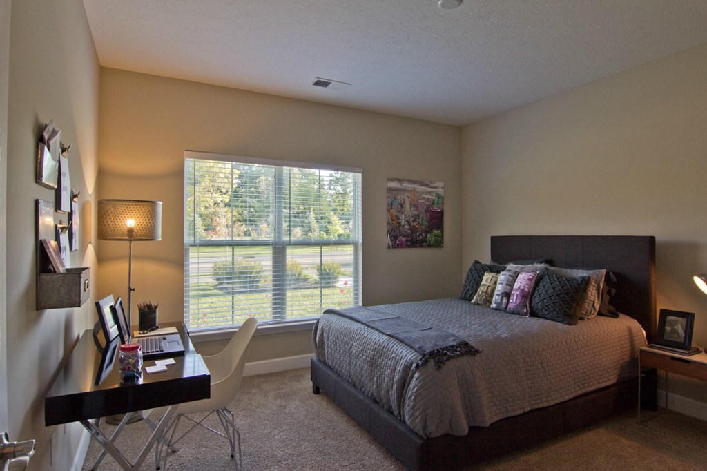 The Ravines at Westar Apartment Interior bedroom