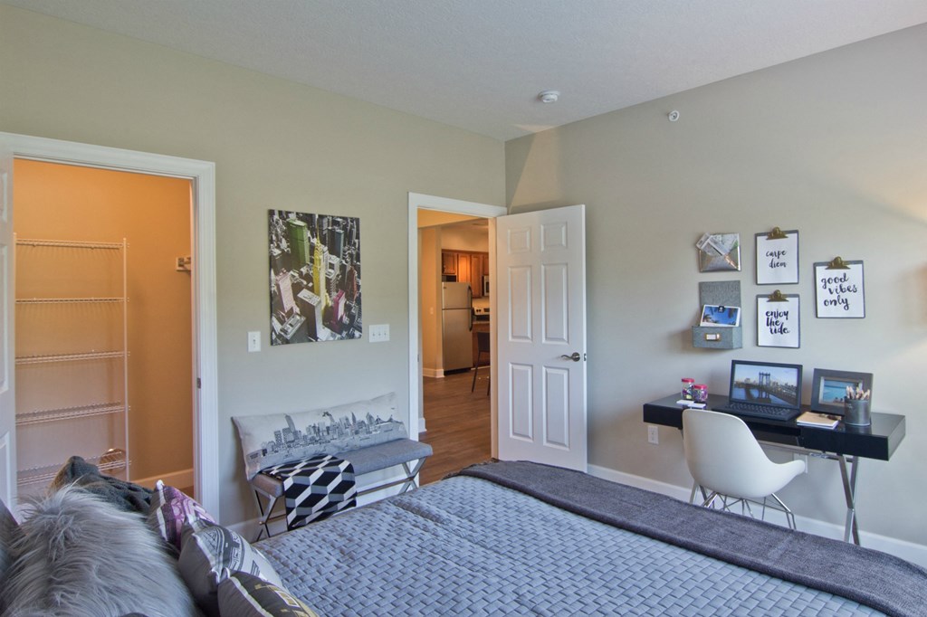 The Ravines at Westar Apartment Interior bedroom