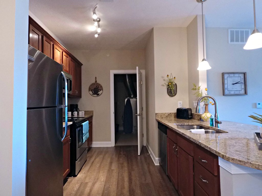 The Ravines at Westar Apartment Interior Kitchen