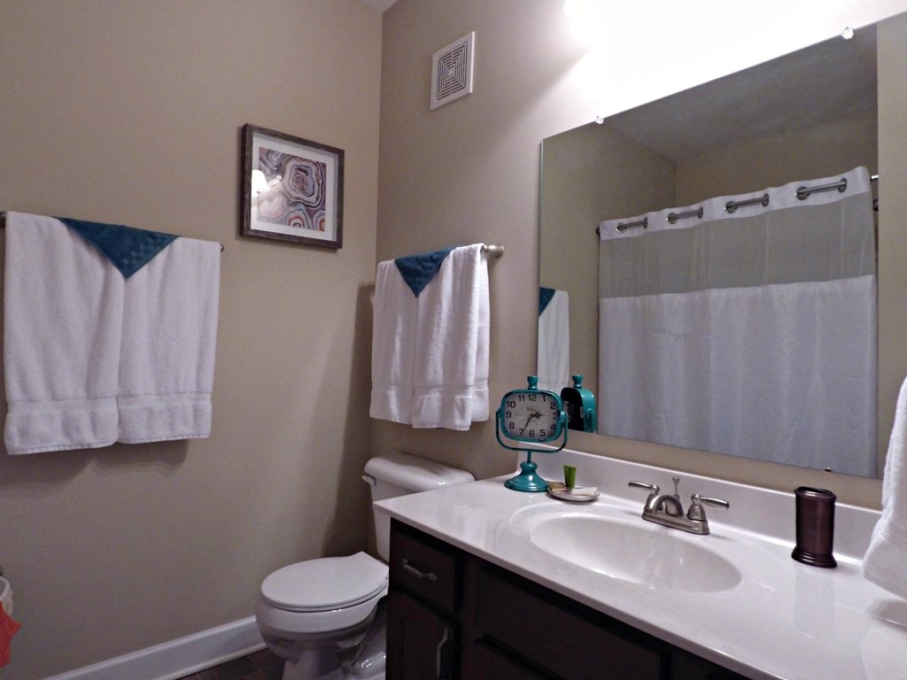 The Ravines at Westar Apartment Interior Bathroom