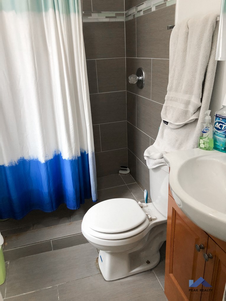 a small bathroom with a toilet and a sink