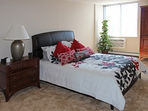 Model Bedroom at Gates Mills Place, Mayfield Heights