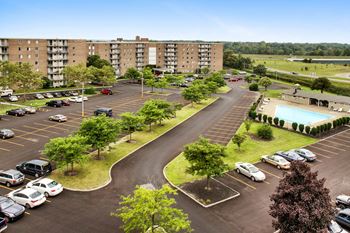 Aerial Exterior View at Trinity Towers, Bedford Heights, OH