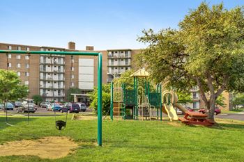 Outdoor Play Area at Trinity Towers, Bedford Heights, 44146