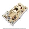 2 Bed 1.5 Bath Style H
