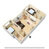 2 Bed 2 Bath Flat Junior Deluxe