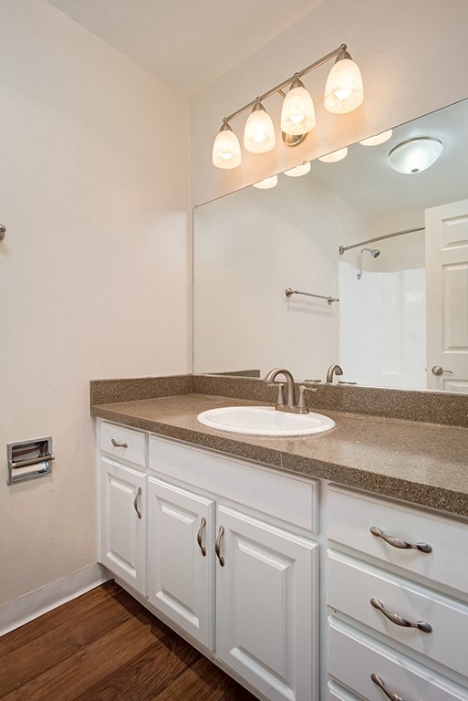 Bathroom Wash Basin at St. Charles Oaks Apartments, California, 91360
