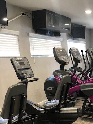 Extensive cardio workout Fitness Center featuring CYBEX and Life Fitness equipment - Photo Gallery