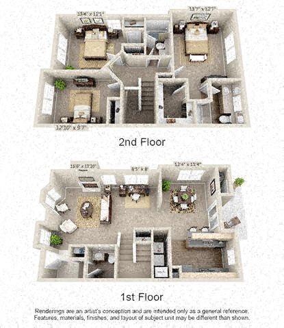 Fir | 3 Bedroom | 2 Bath | 1648 SF