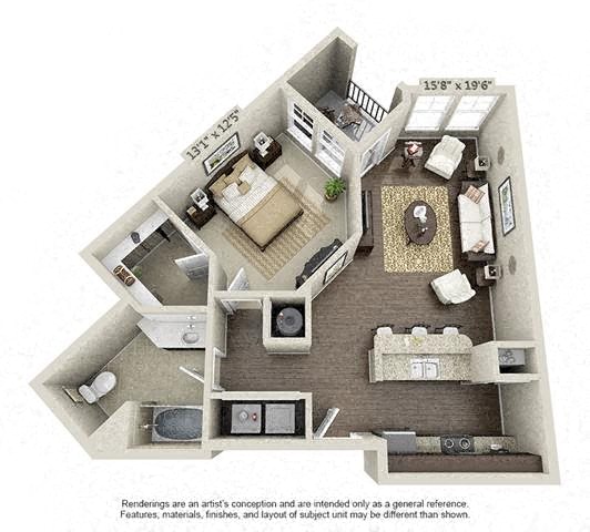 Smythe | 1 Bedroom | 1 Bath | 777 SF