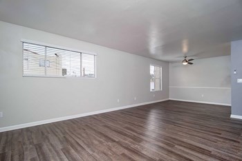 Carpeted Lounge Area with Ceiling Fan Carpeted Lounge Area with Ceiling Fan at Los Robles Apartments, Pasadena