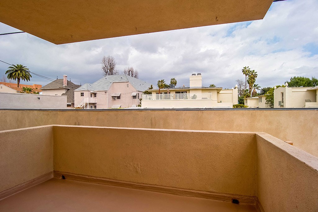 Balcony View at Los Robles Apartments, Pasadena