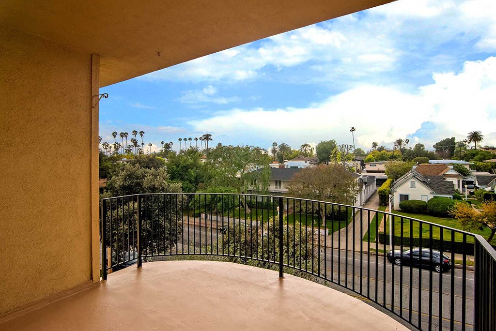 Sky View From Balcony Sky View From Balcony at Los Robles Apartments, Pasadena, CA
