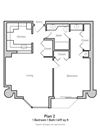 1 Bedroom - Plan 2