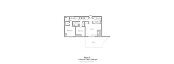 2 Bedroom - Plan 11