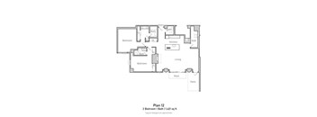 2 Bedroom - Plan 12