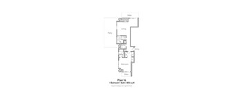 1 Bedroom - Plan 16