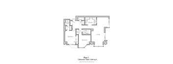 2 Bedroom - Plan 1