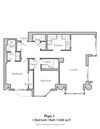 2 Bedroom - Plan 1