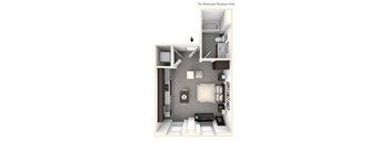 The Morton - Floor Plan 3D