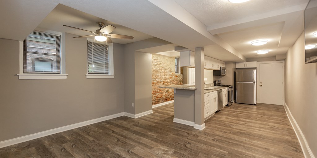 Manor Apartments Renovated Kitchen