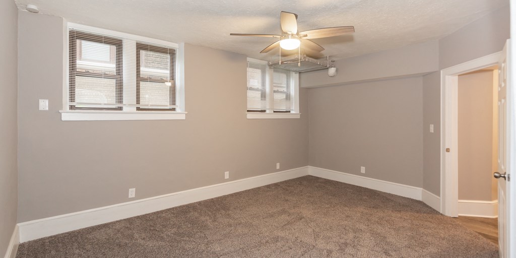 Manor Apartments Renovated Bedroom