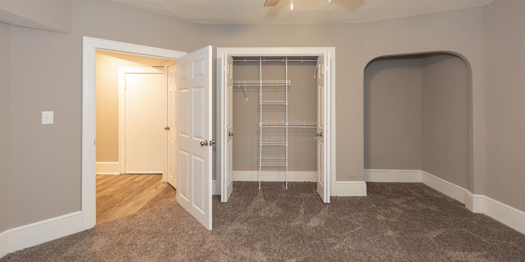 Manor Apartments Renovated Bedroom