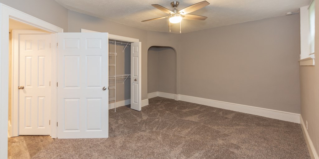 Manor Apartments Renovated Bedroom