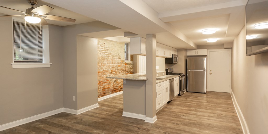 Manor Apartments Renovated Kitchen
