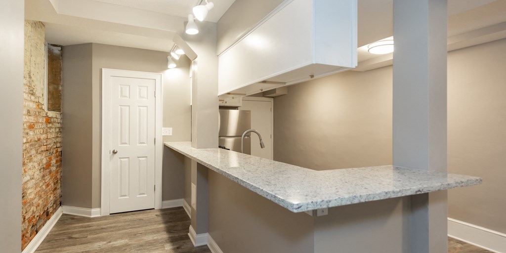 Manor Apartments Kitchen